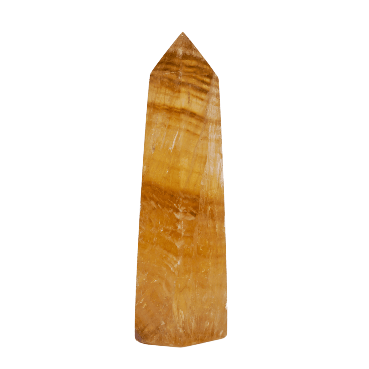 Yellow Fluorite Point