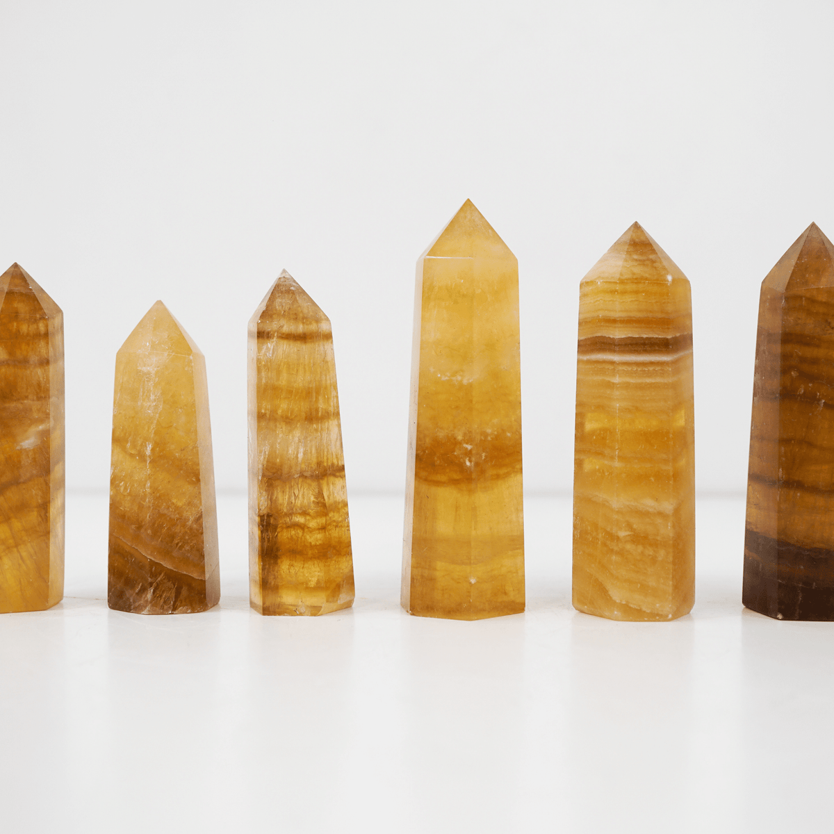 Yellow Fluorite Point